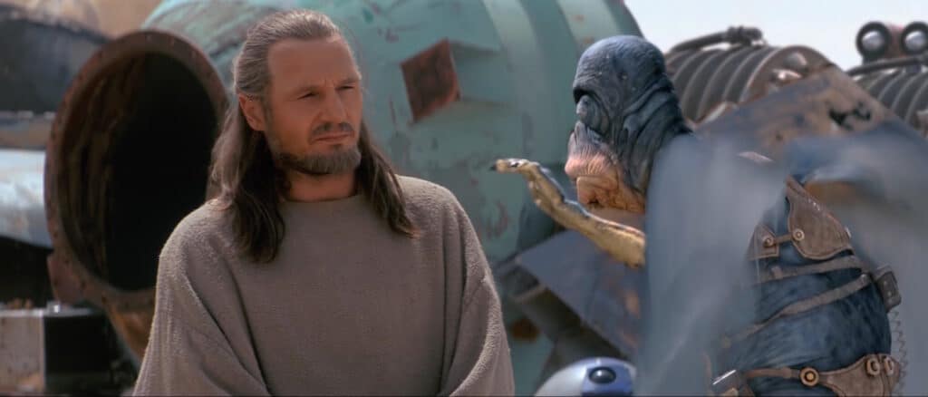 Watto e Qui-Gon Jinn
