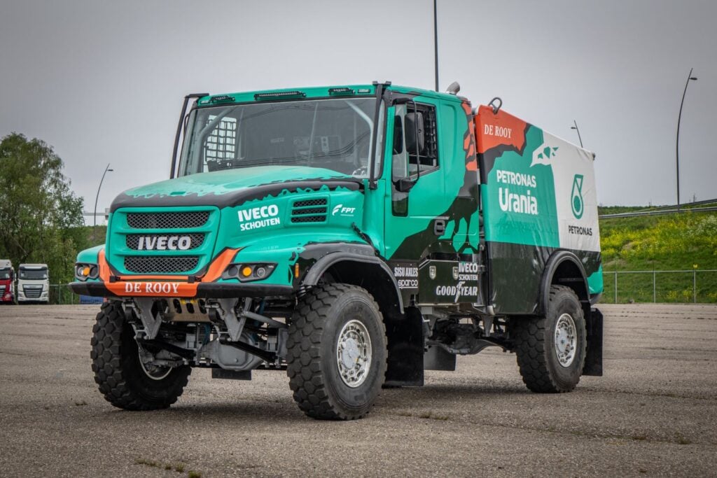 Il nuovo Iveco Powerstar che debutterà nella Dakar 2022 con 3 esemplari (Foto: Team De Rooy)