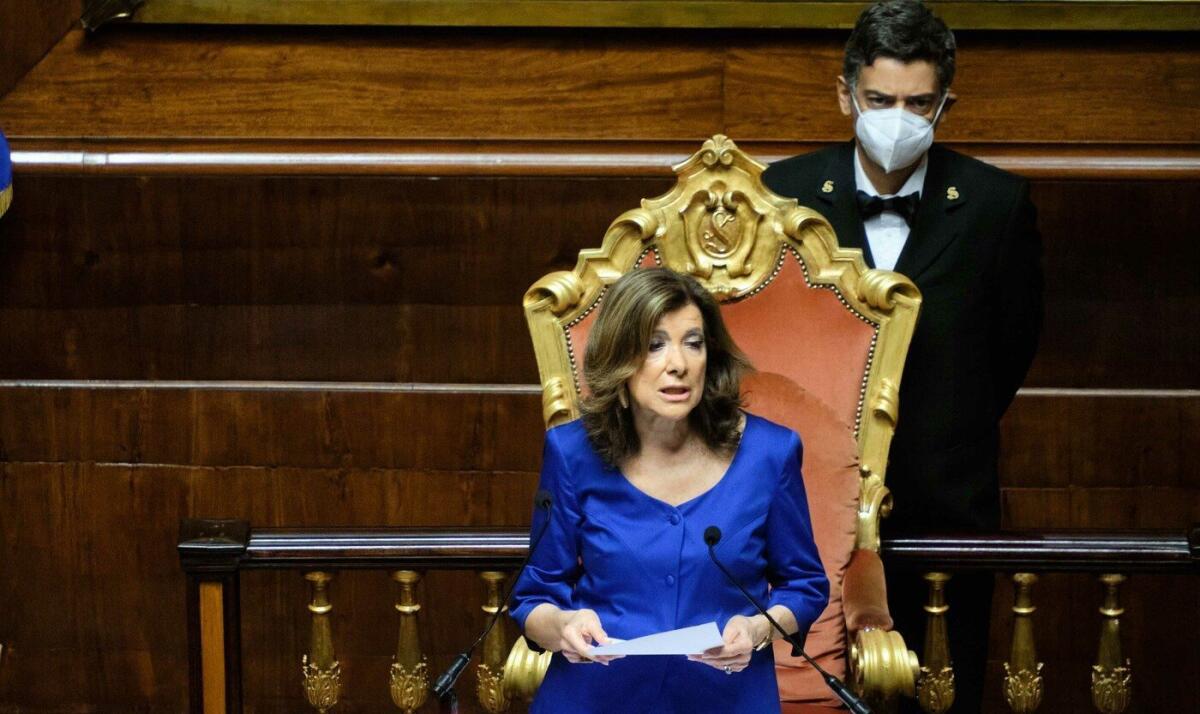 Candidate al Quirinale o dell’incauto utilizzo del mondo femminile - Elisabetta Casellati (foto Fanpage)