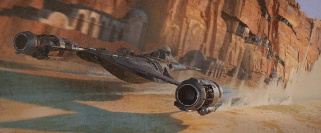 Lo starfighter N-1 di Naboo