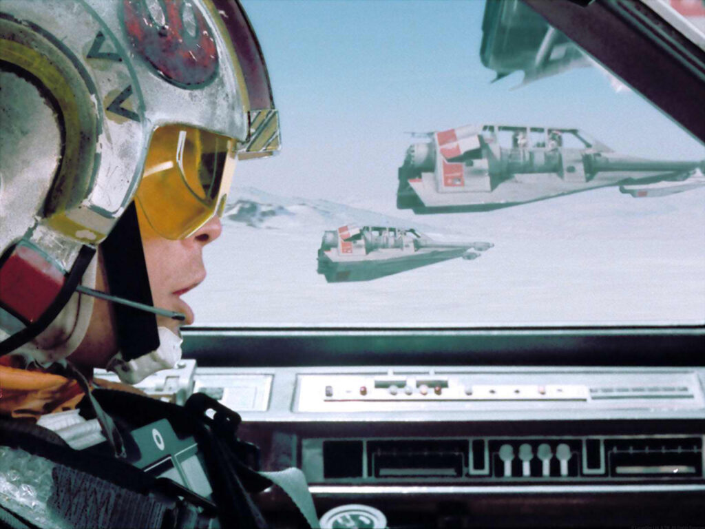 I Rogue durante la battaglia di Hoth
