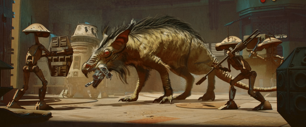 Concept art dell'episodio