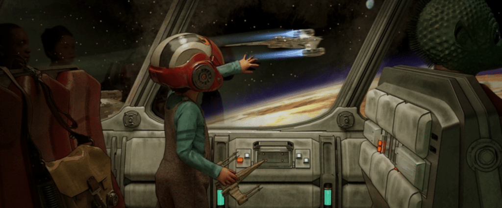 Concept art dell'episodio