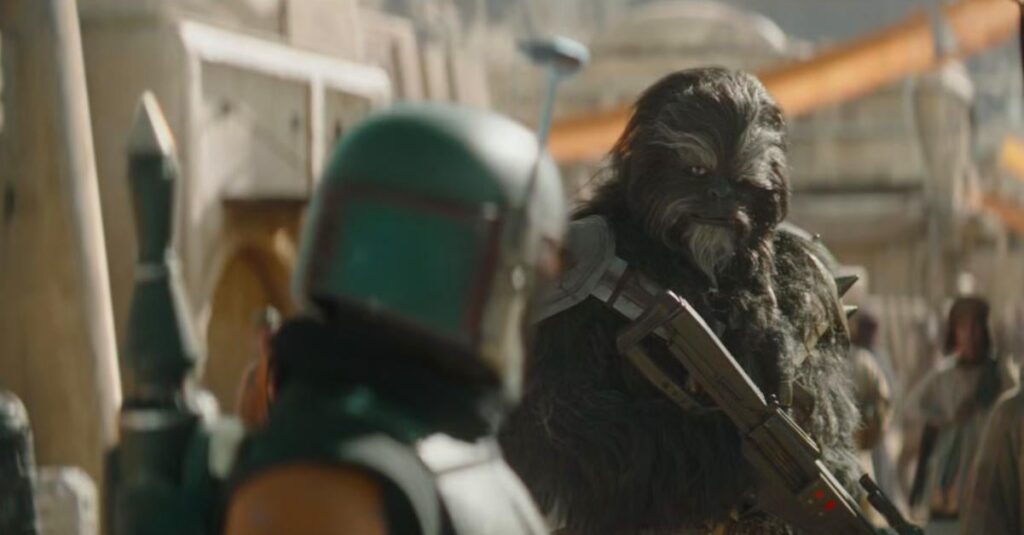 Il debutto di Black Krrsantan in The Book of Boba Fett