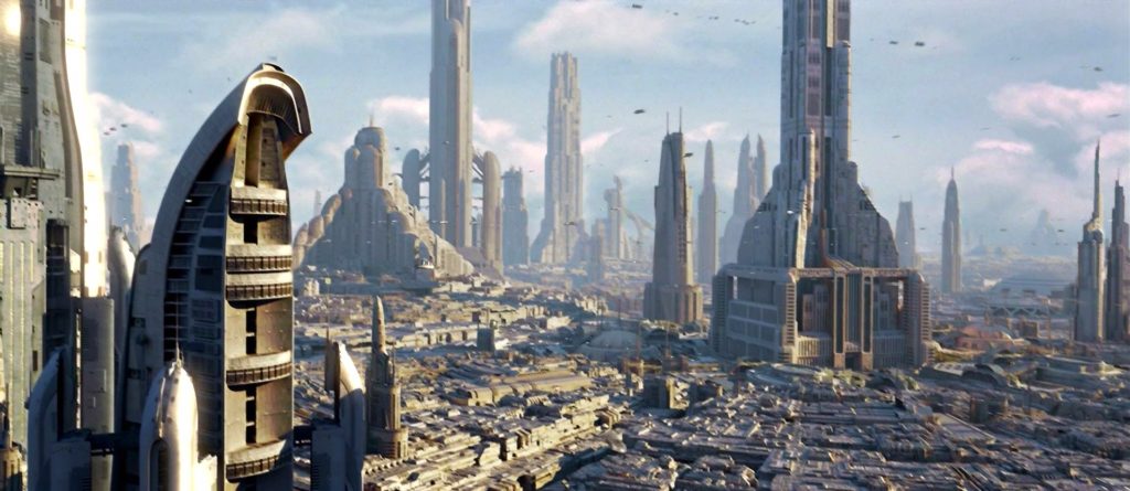 Coruscant in Star Wars Episodio III