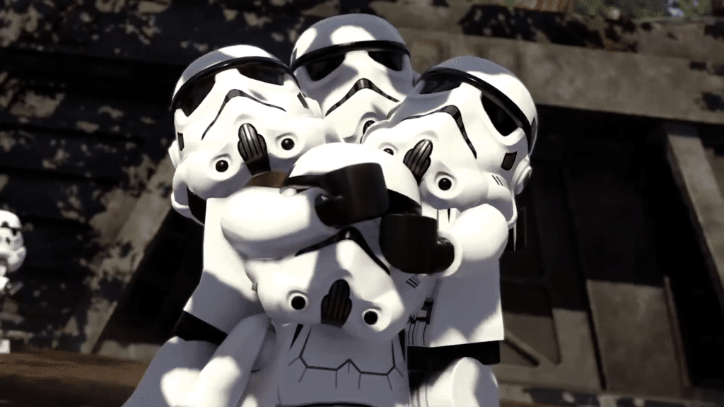Assaltatori terrorizzati dai ferocissimi Ewoks
