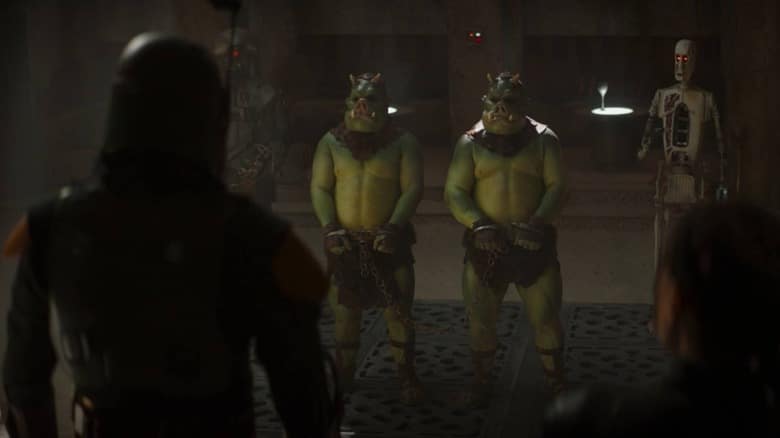 Due guardie gamorreane in The Book of Boba Fett