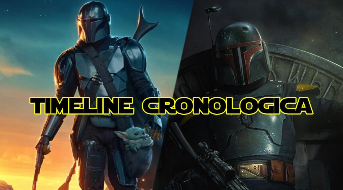 The Mandalorian e The Book of Boba Fett: la timeline cronologia degli eventi - La timeline cronologica degli eventi delle due serie