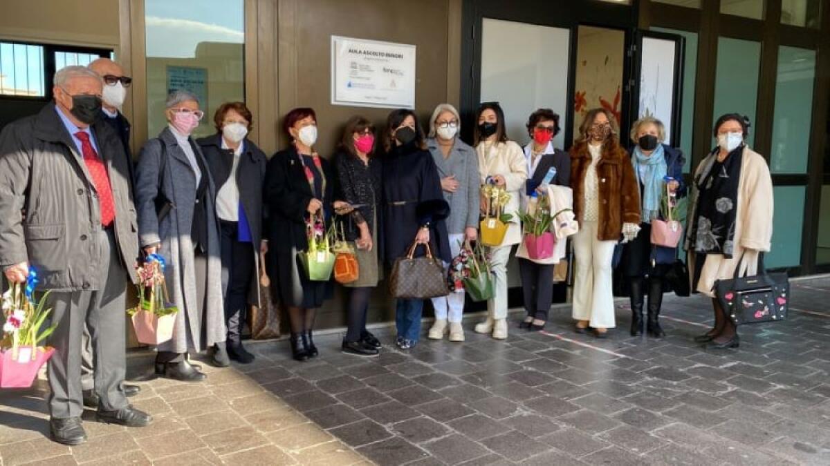 L’inaugurazione dell’aula per minori presso il Tribunale di Foggia - 