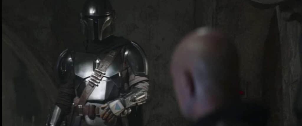 Din Djarin al palazzo di Boba Fett