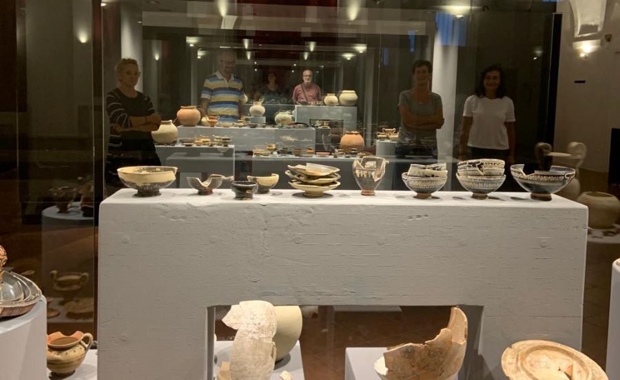 Arpi Riemersa, la mostra al museo del Territorio di Foggia, equipes degli studiosi