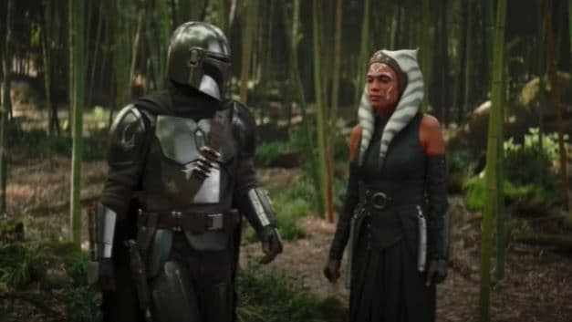 Din e Ahsoka nell'episodio