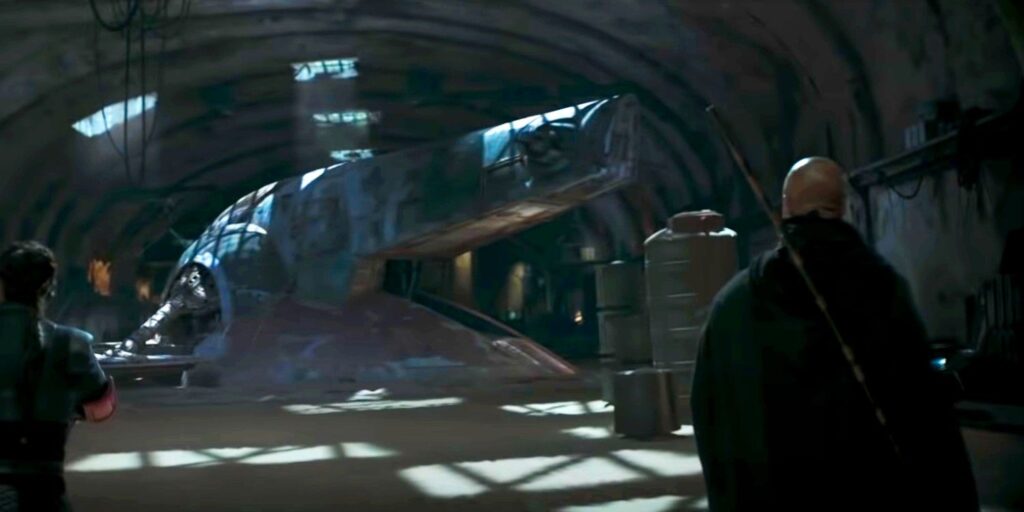 Boba e Fennec recuperano la Slave I