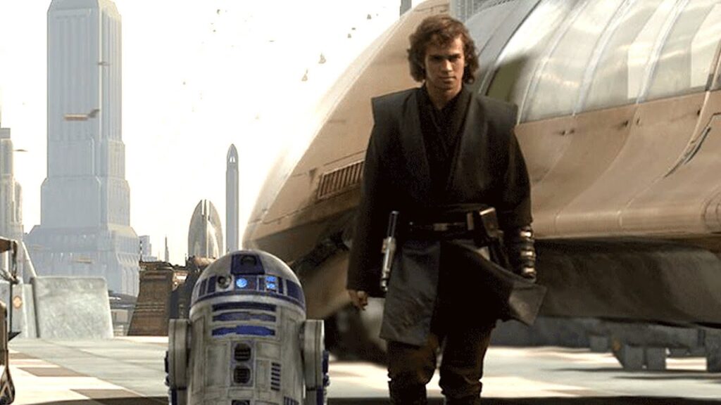 R2-D2 e Anakin
