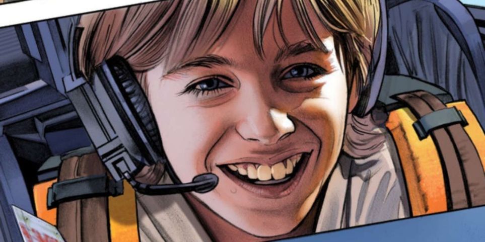 Un giovane Luke nei fumetti