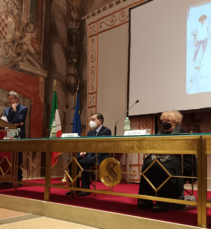 Premiazione presso palazzo Giustiniani a Roma, 18 febbraio 2022