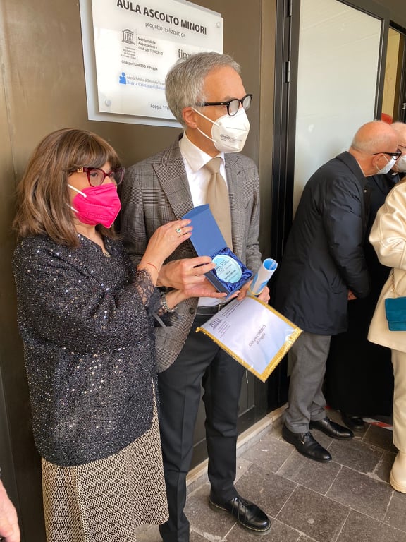 Inaugurazione aula minori in Tribunale, 5 febbraio 2022