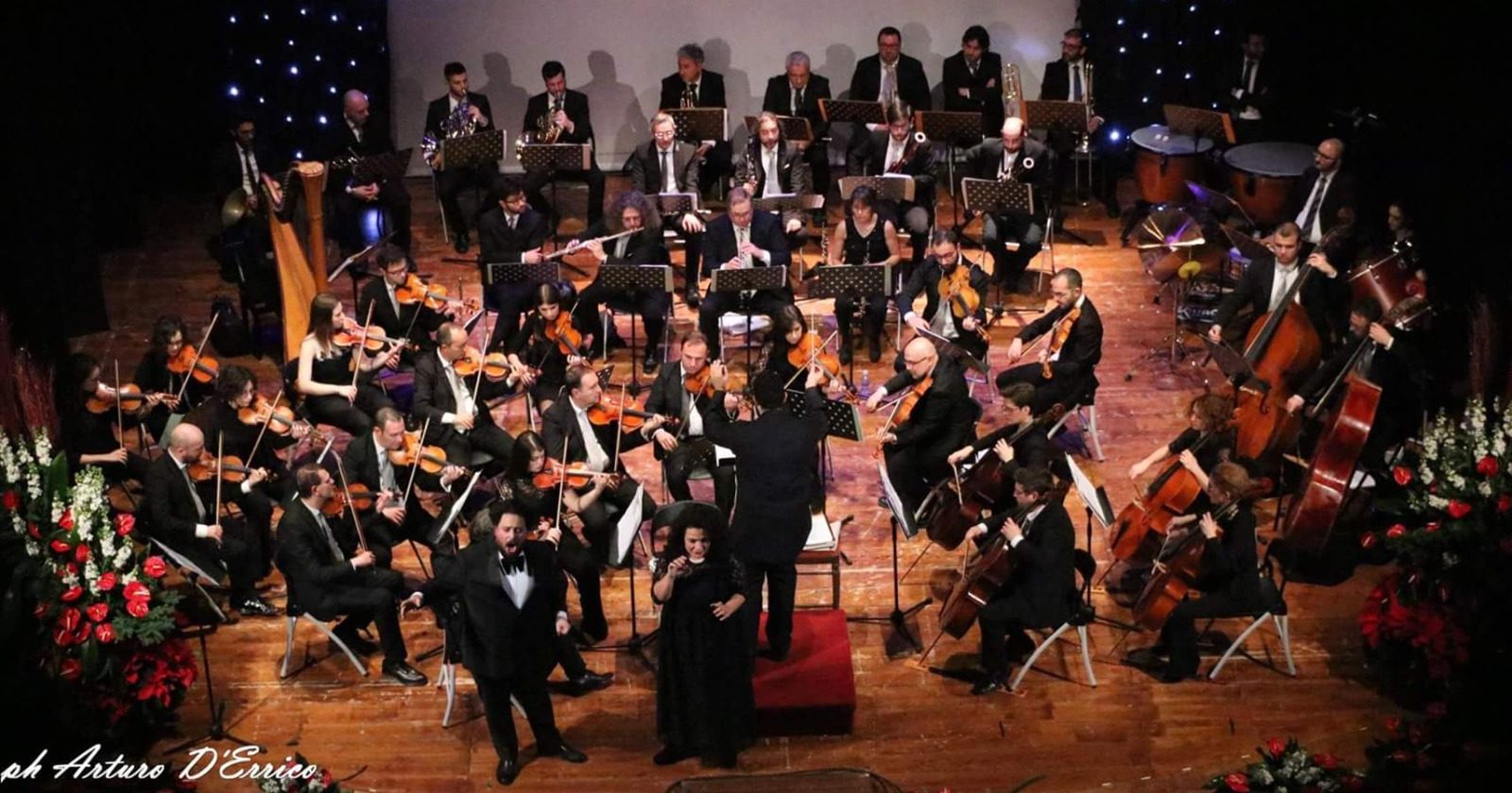 Un'esibizione dell'orchestra del Conservatorio di Foggia