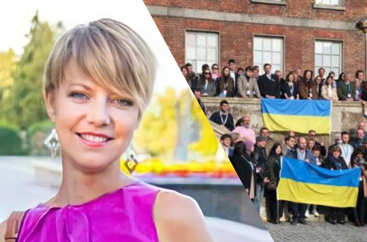 Olga: “Noi ucraini siamo molto uniti e ci sentiamo europei” - Olga Fedonyuk e foto di Euroactiv