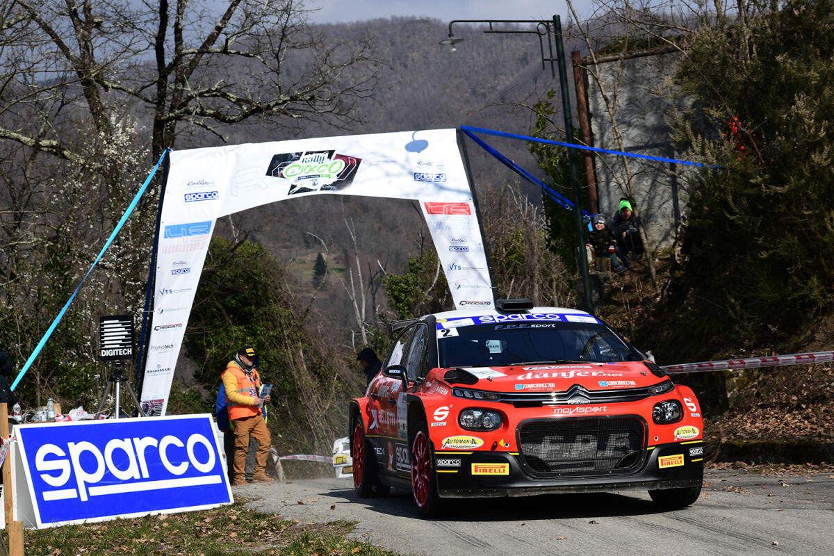 Dominio di Crugnola-Ometto al Rally del Ciocco - 