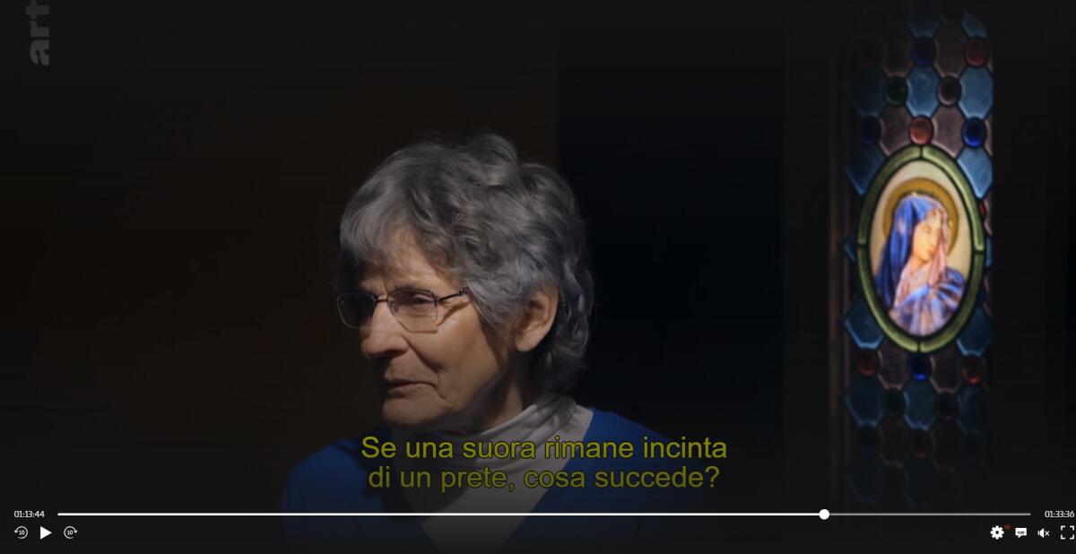 “Abusi sessuali sulle suore: l’altro scandalo nella Chiesa” - È disponibile sul canale culturale europeo ARTE.TV “Abusi sessuali sulle suore: l’altro scandalo nella Chiesa”, documentario dei registi francesi Eric Quintin e Marie-Pierre Raimbault che racconta un fenomeno ampiamente diffuso ma spesso ignorato in 