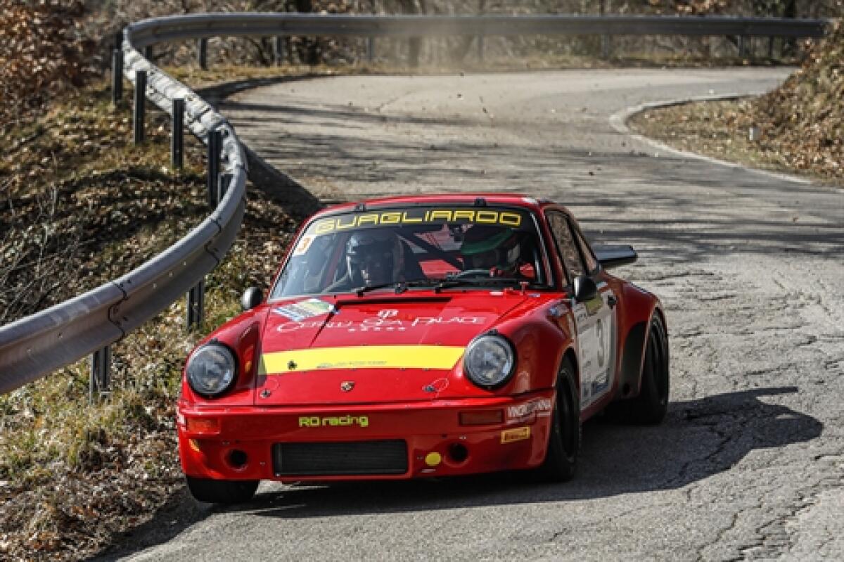 Dominio di Lombardo-Consiglio, Porsche Carrera RS, al 12°Histori Rally delle Vallate Aretine - 