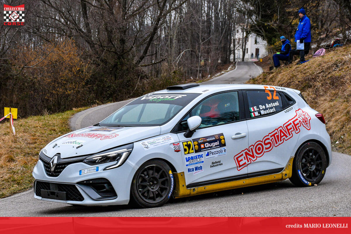 De Antoni al Camunia per la prima in R5 - 