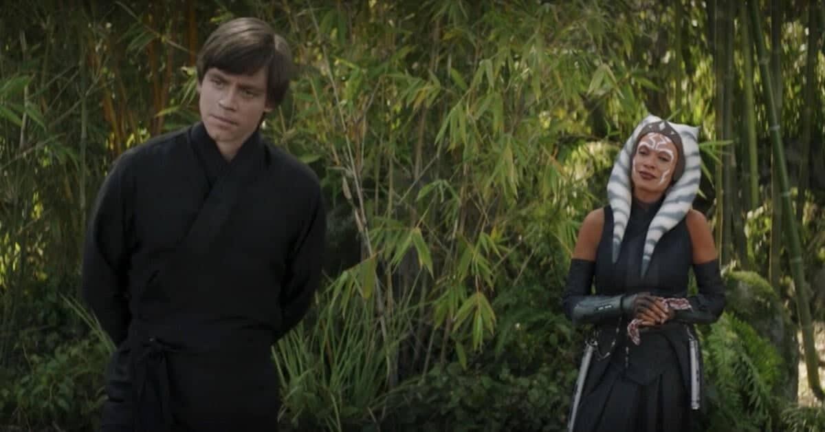 Rosario Dawson parla dell'emozione di recitare con Mark Hamill - Luke e Ahsoka in The Book of Boba Fett