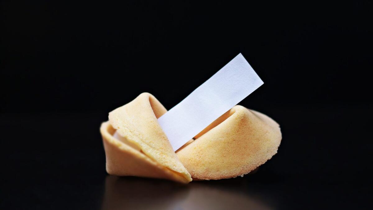 I biscotti della fortuna non sono veramente cinesi - Credits: pixel2013