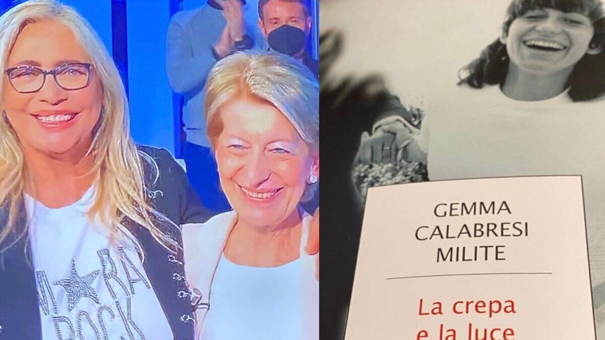 Gemma Calabresi e il mistero della cravatta bianca - Mara Venier e Gemma Calabresi