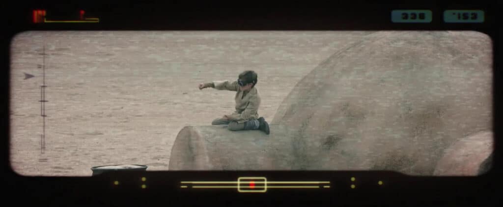 Il piccolo Luke Skywalker in Obi-Wan Kenobi