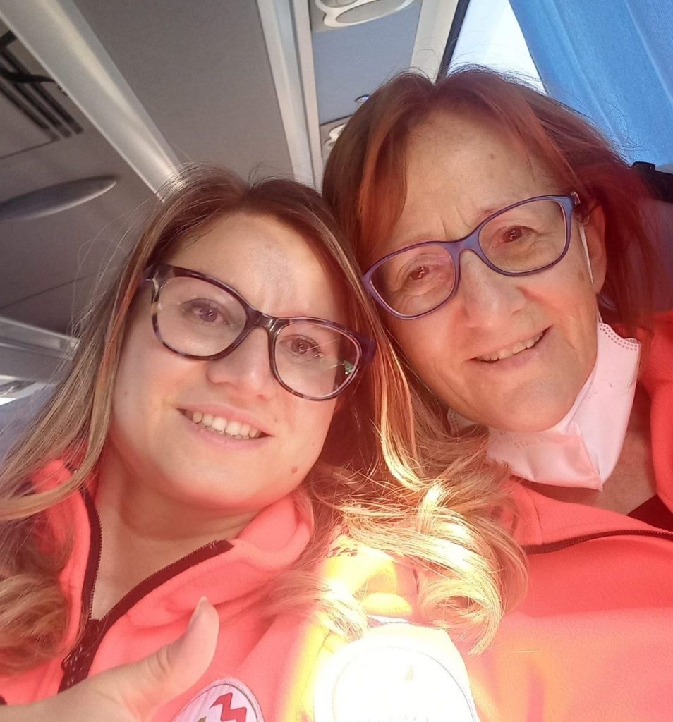 Anastasia Lombardi (a dx) e Paola Coluccia