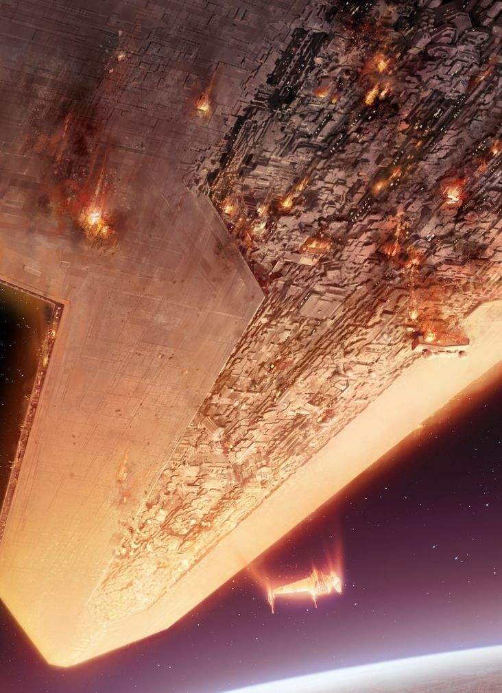 Il Ravager cade su Jakku
