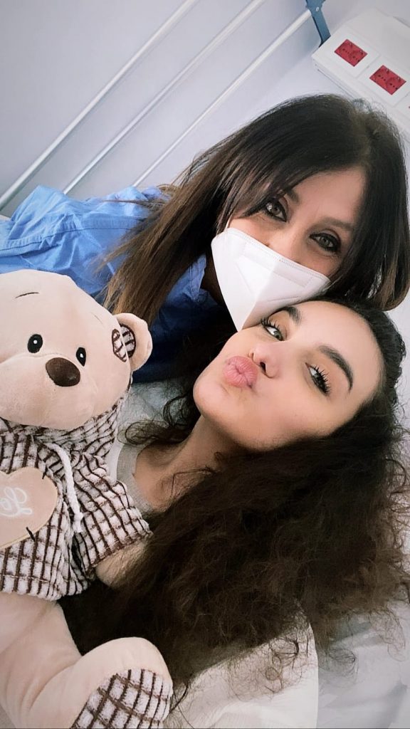 Alexandra ha vinto la sua battaglia per la vita dopo due mesi di ospedale