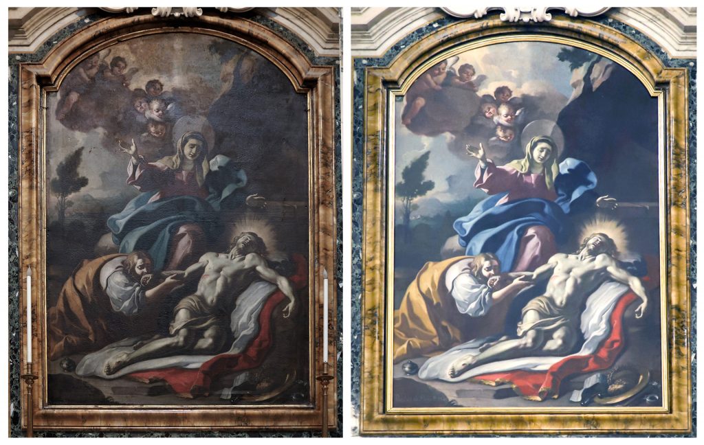 La Pietà della cattedrale di Foggia restaurata a dicembre 2022