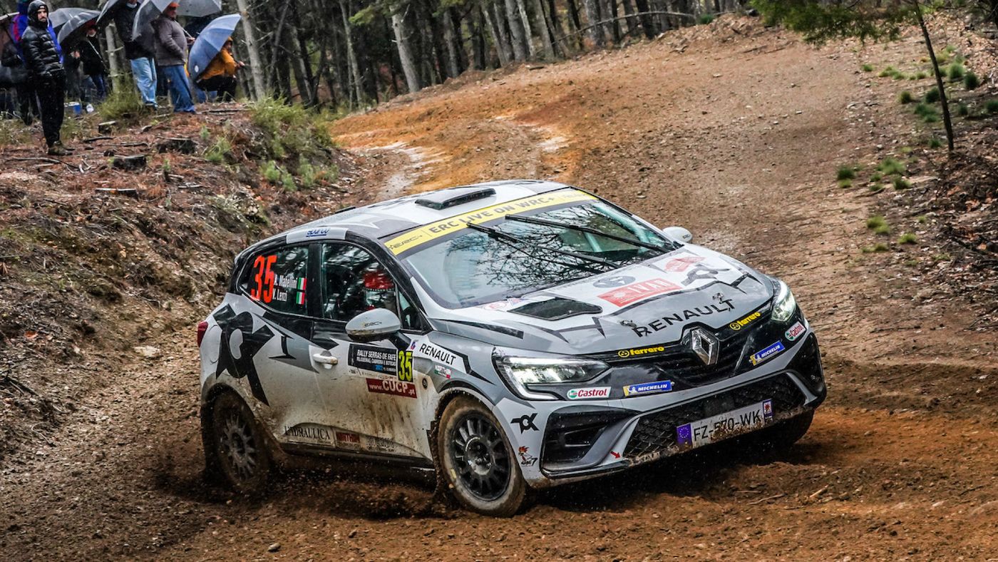 Mabellini-Lenzi protagonisti di ERC4 col 2° posto di categoria (Foto: FIA ERC)
