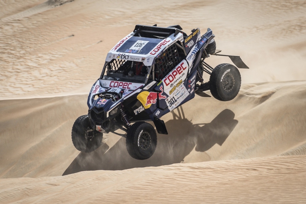 Lopez-Ceci 3° assoluti e vincitori fra i T3 (Foto: Abu Dhabi Desert Challenge)