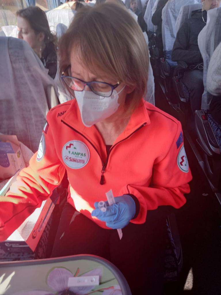 Anastasia Lombardi, un'infermiera Asl in Ungheria per salvare i profughi