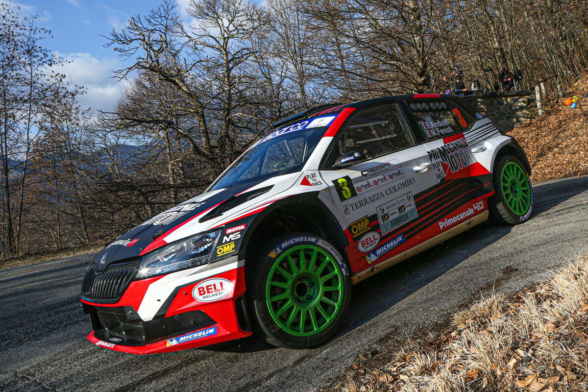 FABIO ANDOLFI PRONTO PER IL RALLYE SANREMO - 