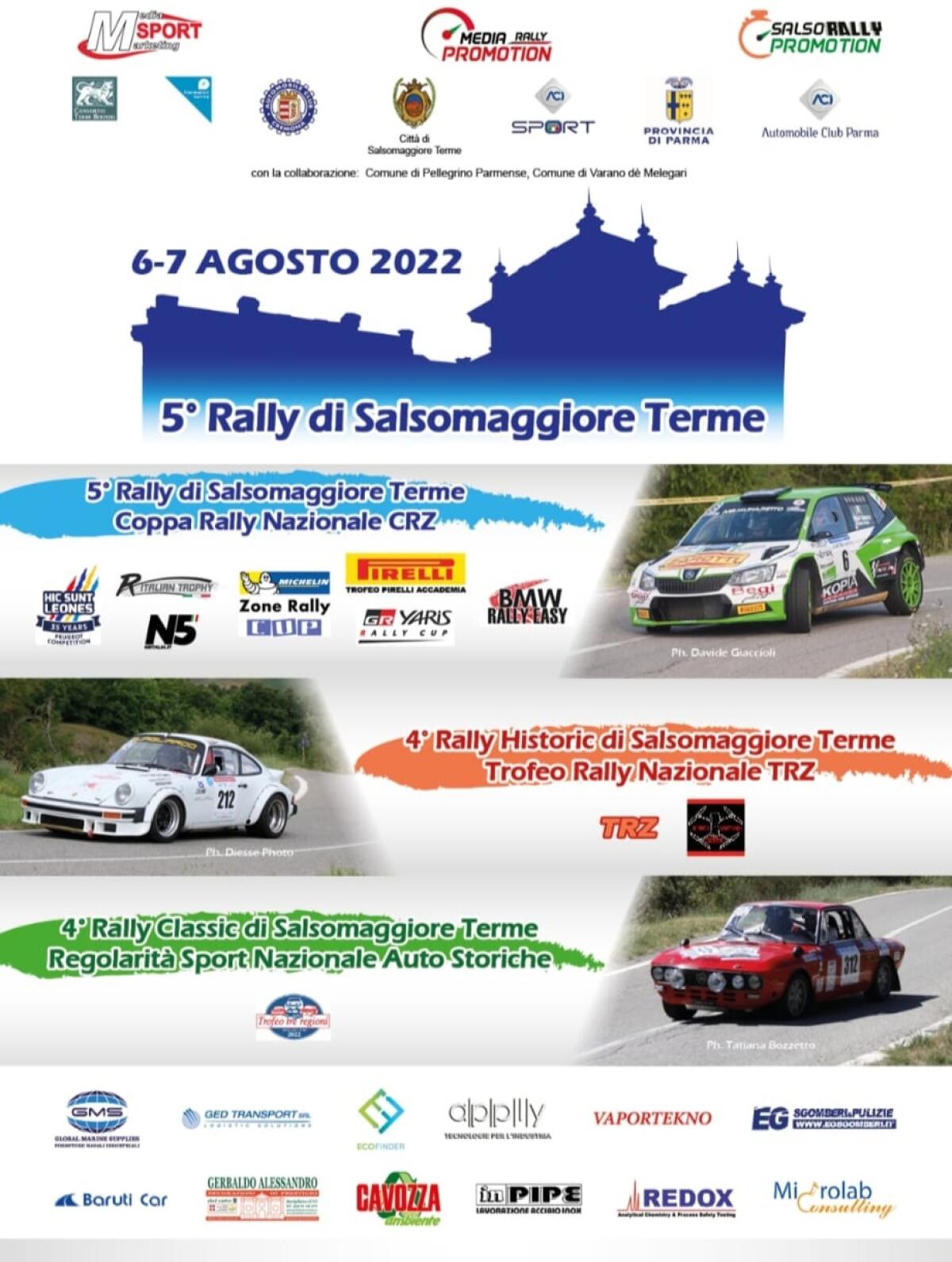 Prime novita' del Rally di Salsomaggiore - 