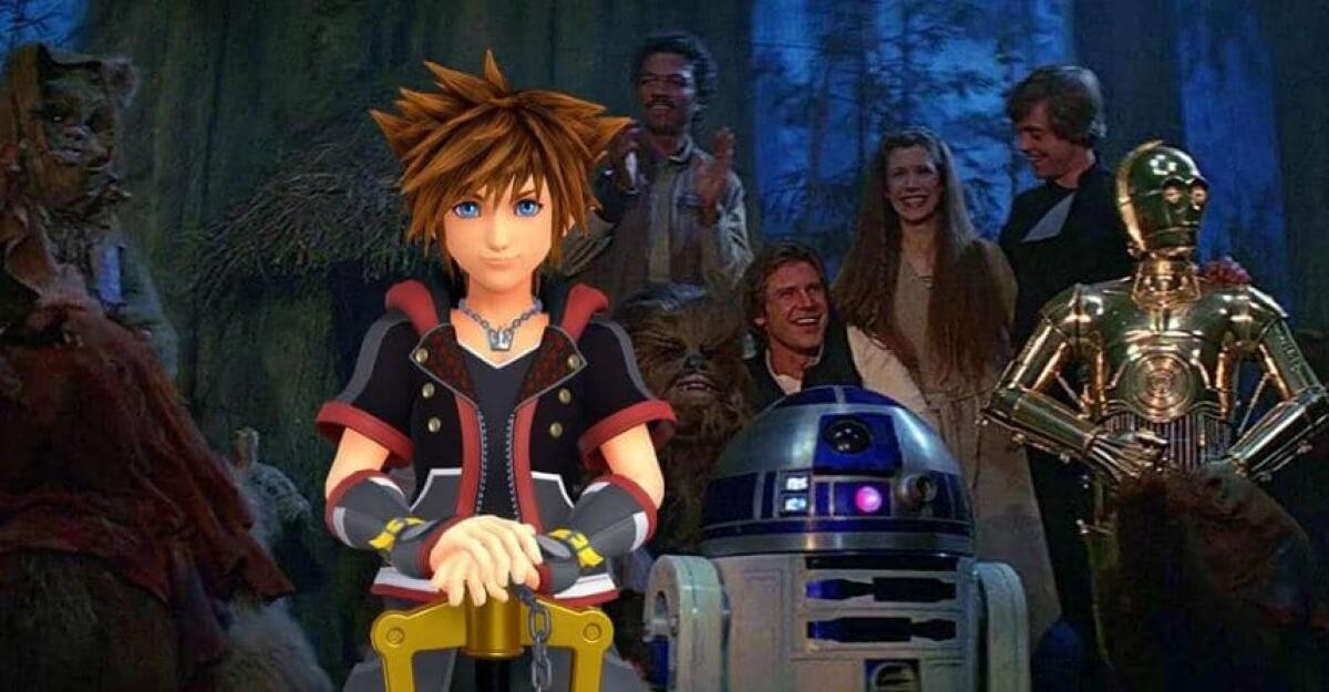 Kingdom Hearts 4: il trailer apre ad un crossover con Star Wars? Ecco l'indizio - Crossover tra Kingdom Hearts 4 e Star Wars