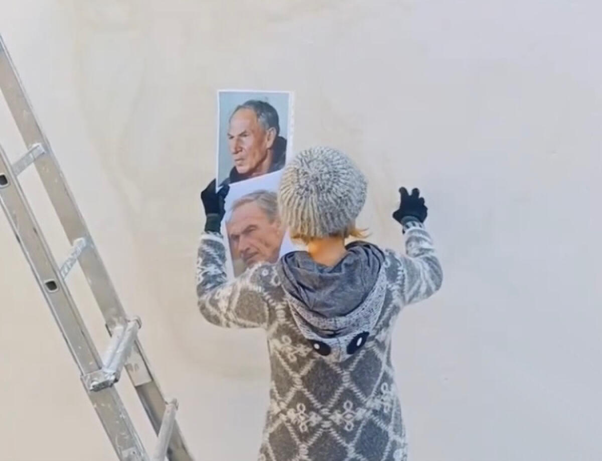 Un murales per Zeman nel centro storico di Foggia - 