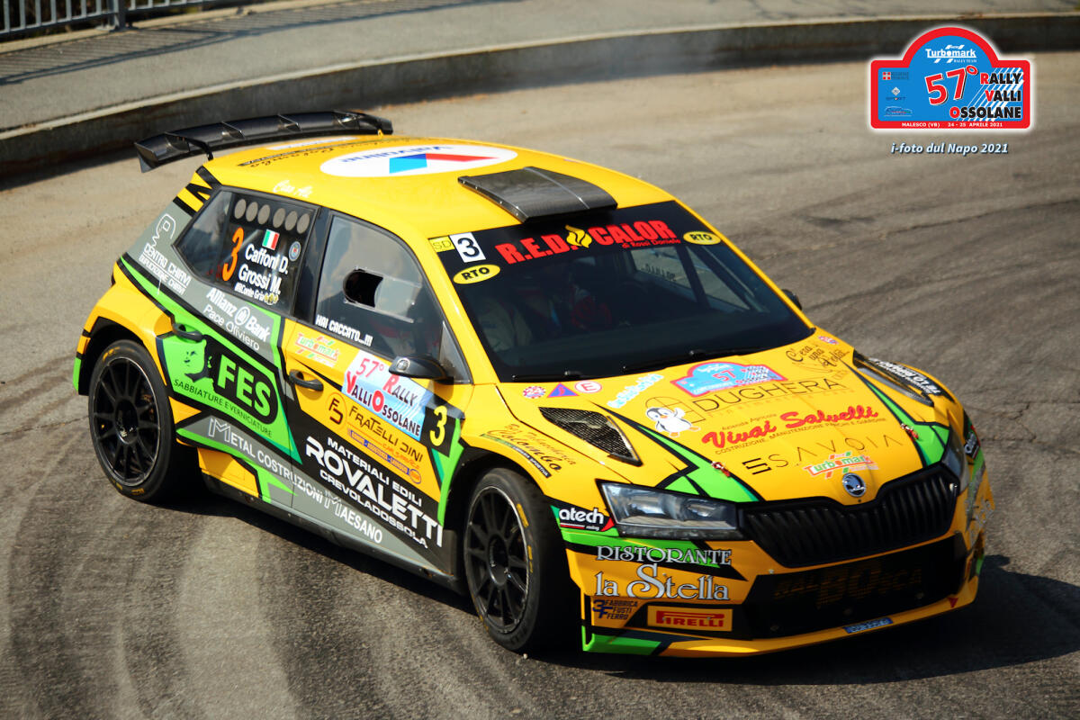 In 166 al Rally Valli Ossolane - 