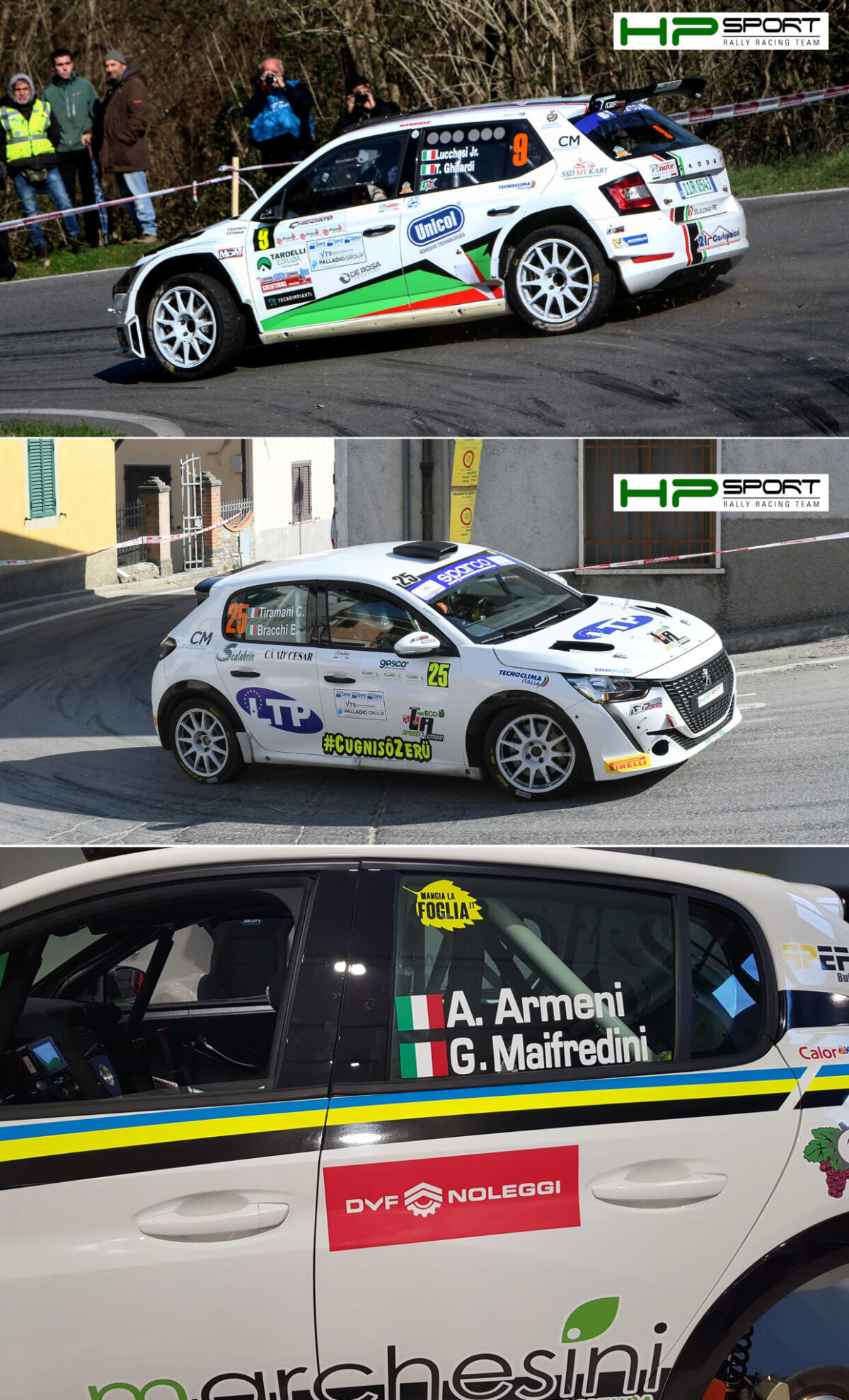 HP Sport al Rallye Sanremo con due Lucchesi e Tiramani - 