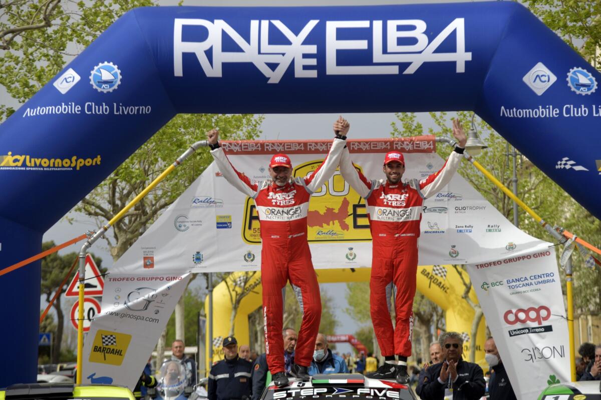 Campedelli-Rappa vincono il Rallye Elba - 
