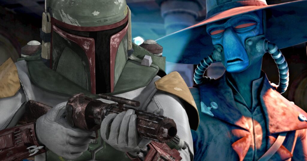Fan art che ritrae Boba e Cad Bane