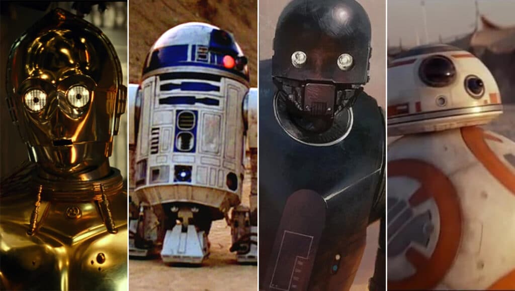 I droidi in Star Wars