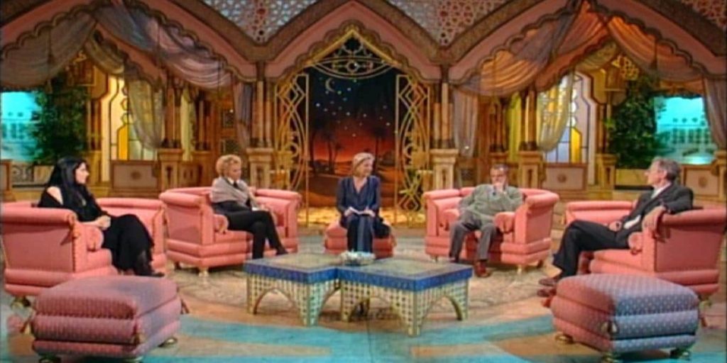 Il salotto di Harem, trasmissione tv di rai 3 (foto Raiplay)