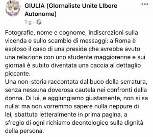 Caso preside liceo, interviene garante privacy su diffusione delle chat