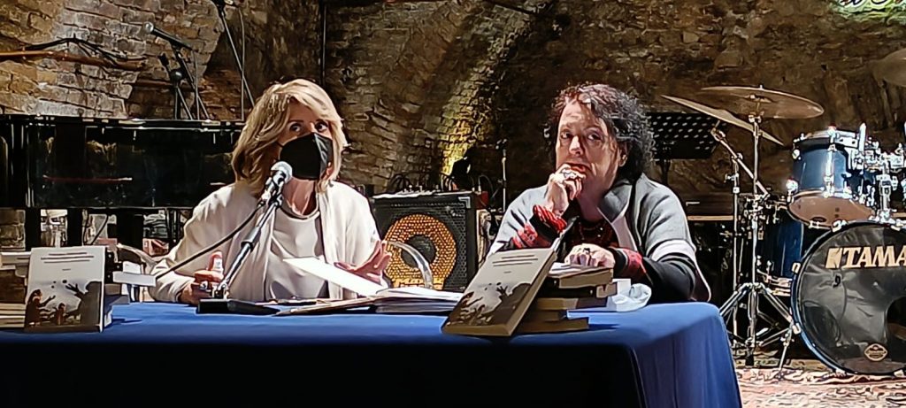 Tiziana Ferrario e Nicoletta Tommasone